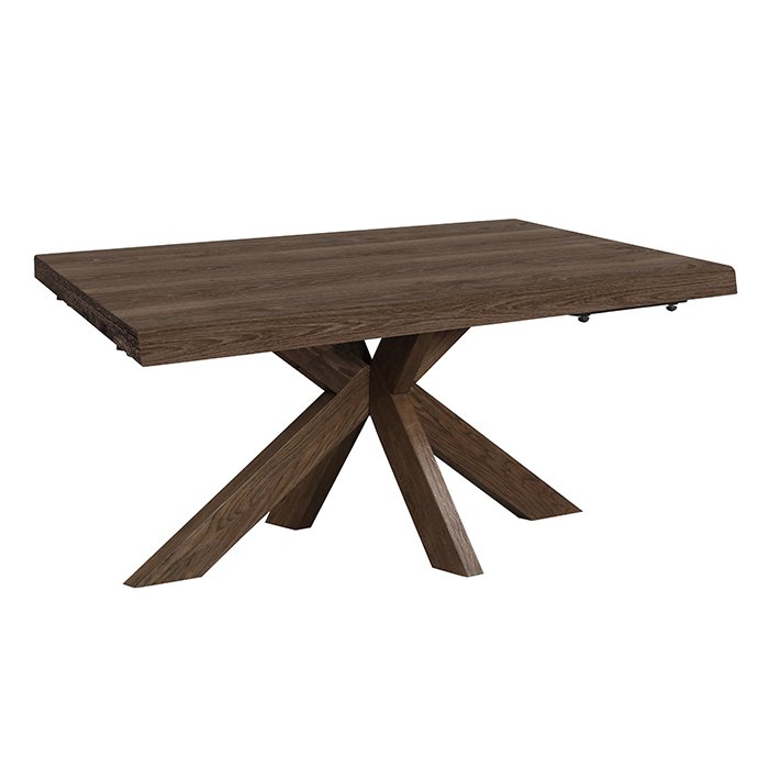 Franklin 140cm Dining Table with Wooden Star Base