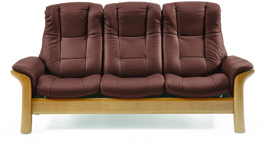 Stressless Windsor 3 Seater Sofa High Back Lees of Grimsby