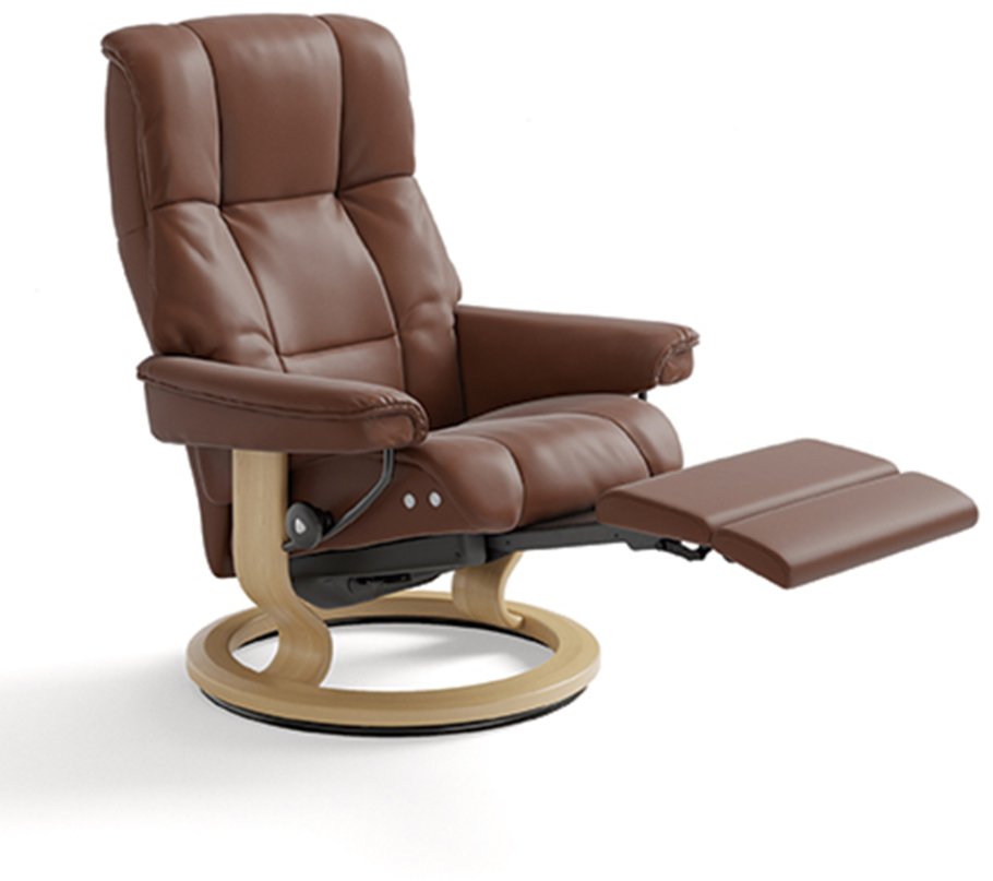 Stressless Mayfair Power Large Chair - single leg motor