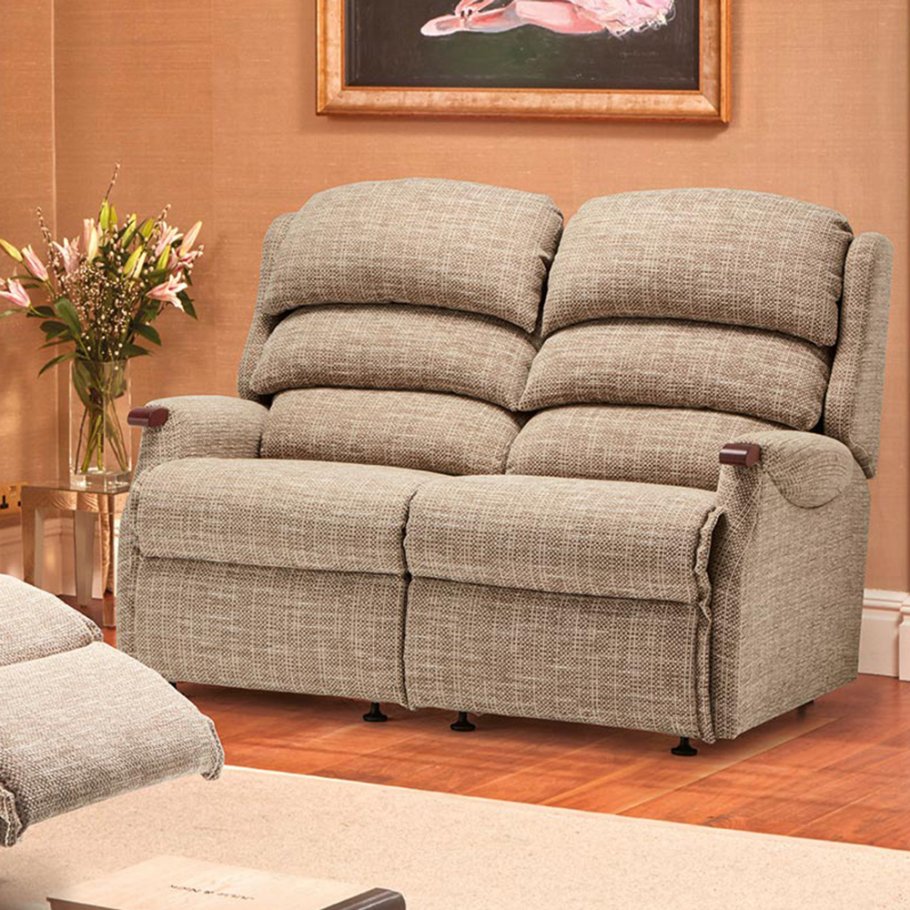Malham Standard Fixed Fabric 2 Seater Sofa