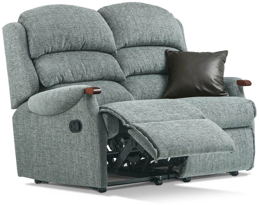 Malham Standard Reclining Fabric 2 Seater Sofa