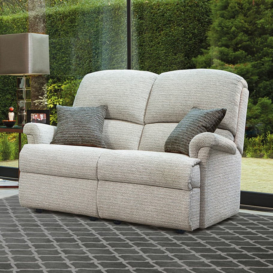 Nevada Small 2 Seater Fixed Sofa