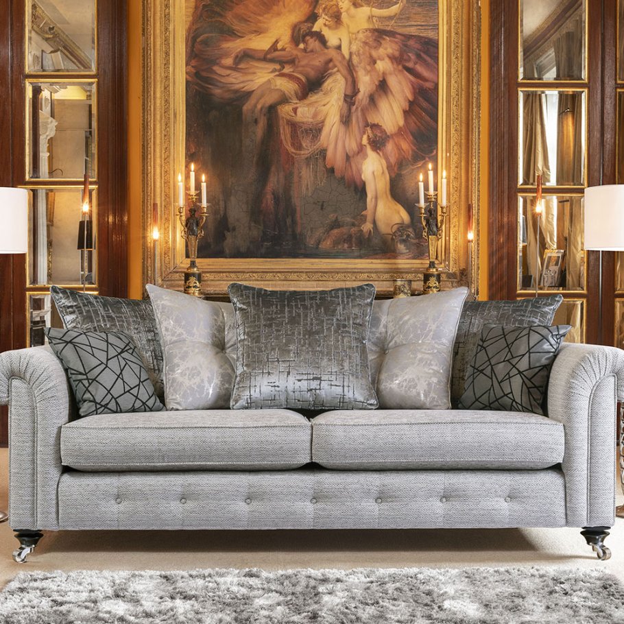 Palazzo 3 Seater Sofa Pillow Back