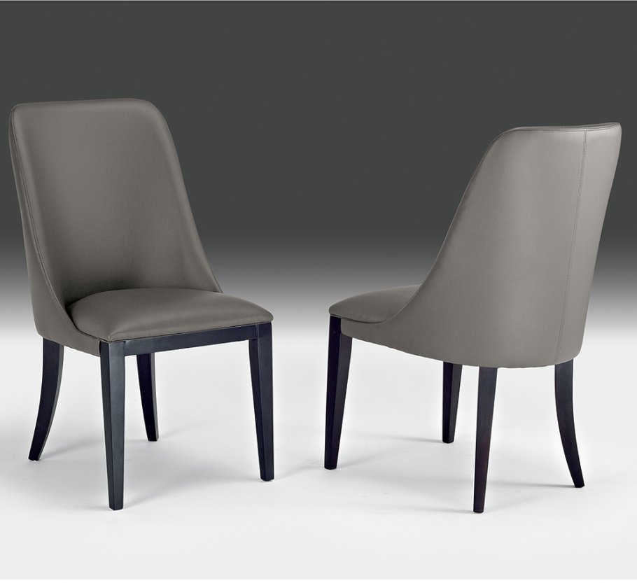 Stone International Leather Dining Chair