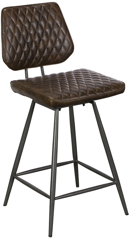 Dalton Counter Chair - Dark Brown