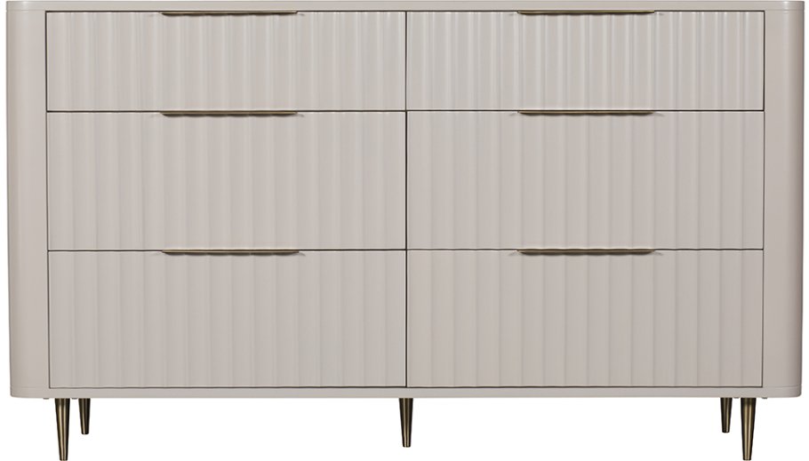 6 Drawer Wide Chest