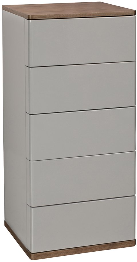 Panache 5 Drawer Tall Narrow Chest