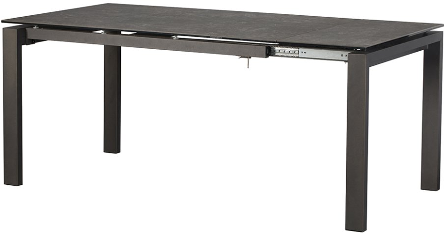 140cm-180cm Extending Dining Table (Dark Grey)