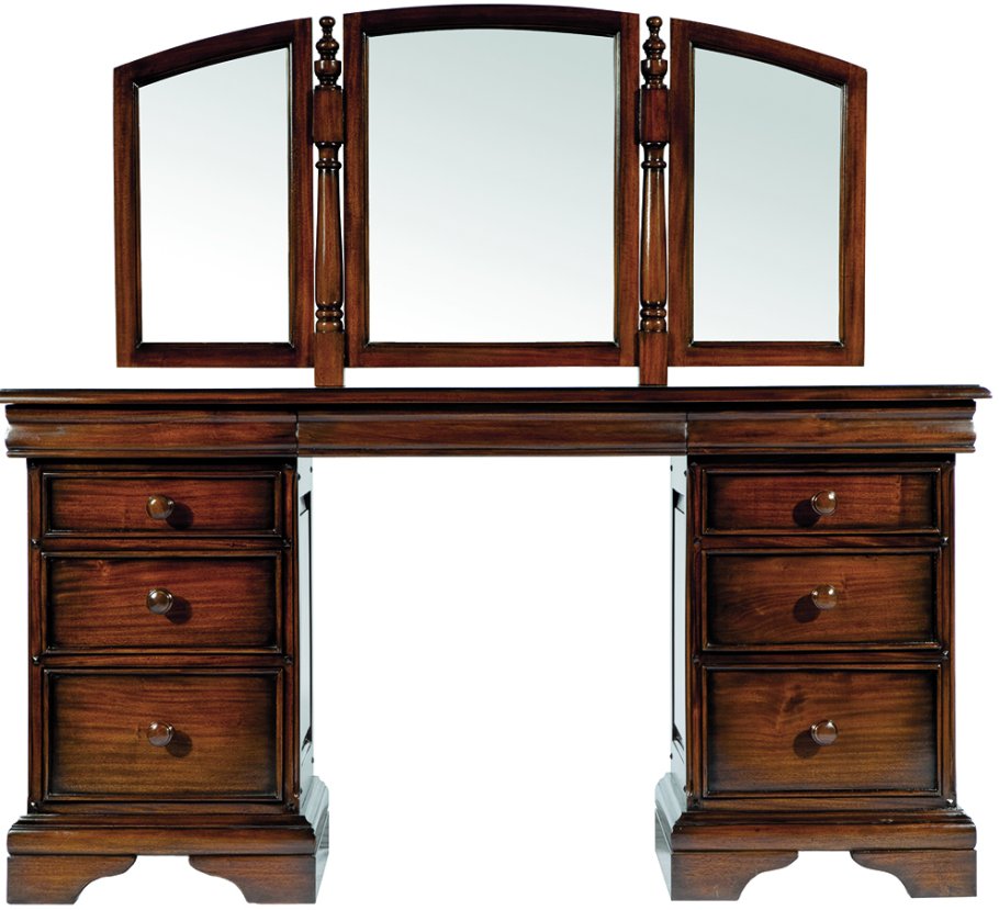 Normandie Dressing Table with Mirror