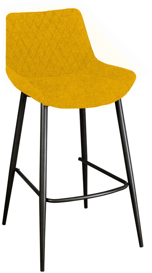 Sigma Bar Stool - Saffron