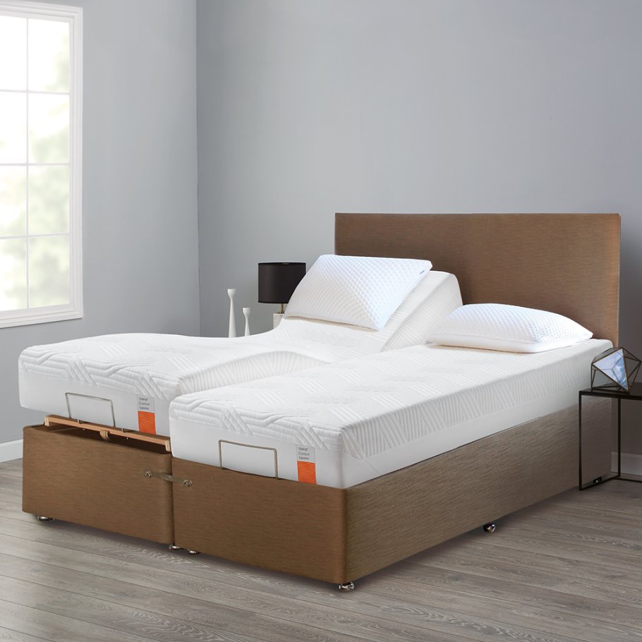 Tempur Ardennes Adjustable Massage Divan
