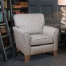 Alstons Lowry Fabric Accent Chair