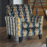 Emelia Fabric Gallery Accent Chair