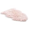 Candy Floss Single Longwool Sheepskin Rug