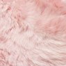 Candy Floss Single Longwool Sheepskin Rug