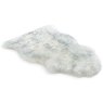 Grey Mist Single Longwool Sheepskin Rug