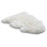 Ivory Single Longwool Sheepskin Rug