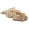 Latte Single Longwool Sheepskin Rug