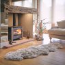 Stone Double Longwool Sheepskin Rug