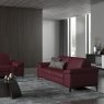 ROM CADINI LEATHER SOFA