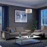 ROM CADINI LEATHER SOFA