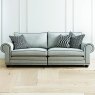 Chicago 4 Seater Large Fabric Sofa