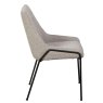 Anna Dining Chair Grey Boucle