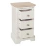 Hampton 3 Drawer Compact Bedside Table