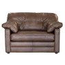 Scott Leather Snuggler Chair