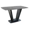 Apollo 135cm Compact Dining Table Grey