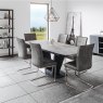 Apollo 135cm Compact Dining Table Grey