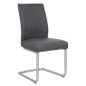 Apollo Dark Grey Contour Dining Chair