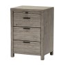 Tuscan 3 drawer Bedside Table