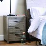 Tuscan 3 drawer Bedside Table