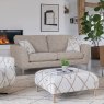 Inka 3 Seater Fabric Sofa Standard Back