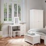 Henley White Stool