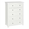 Henley 2+4 White Chest of Drawers