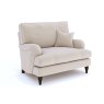 Utah Fabric Loveseat Cuddler Chair 