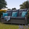 Reclining 3 Seater Garden Sofa