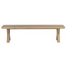 Flynn 220cm Oak Dining Bench