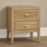 Lille 2 Drawer Bedside Table