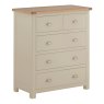 Paris Wooden 3+2 Chest of Drawers | Available in 5 colours