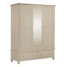 Paris Triple Door Wardrobe | Available in 5 Colours