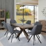 Franklin 180cm Dining Table with Wooden Star Base