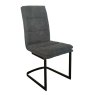 Franklin Cantilever Dining Chair in Grey