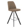 Franklin Swivel Bar Stool in Taupe