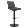 Franklin Swivel Adjustable Bar Stool in  Grey