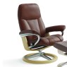 Stressless Consul Medium Chair with Signature Base - no footstool Stressless Consul Medium Chair with Signature Base - no footstool