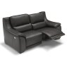 Degano Slim 3 Seater Leather Electric Recliner Sofa
