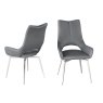 Spinello grey dining chairs